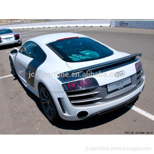 JC Sportline 2pcs/set Car Front Fog Light Mesh Air Intake for Audi R8 V8 V10